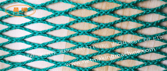 Polyester Nylon Material Knotless Fishing Net Small Mesh Net Machine
