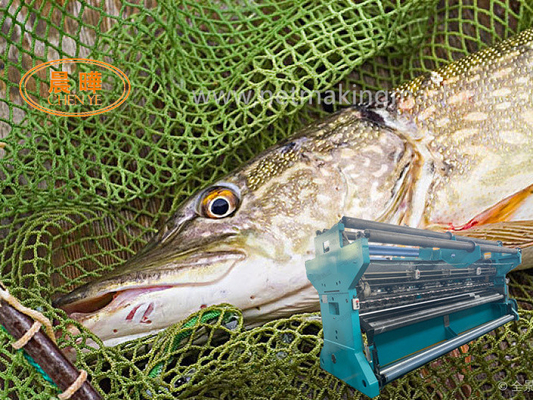 Raschel Fishing Net Machine Pa Knotless Gray Color Safety Net